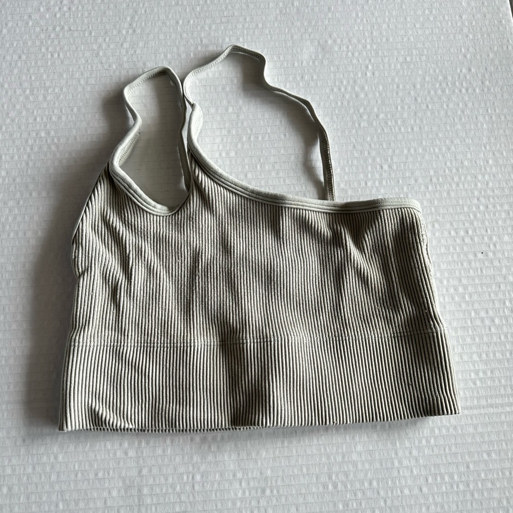 Hollister Gilly Hicks one shoulder crop top